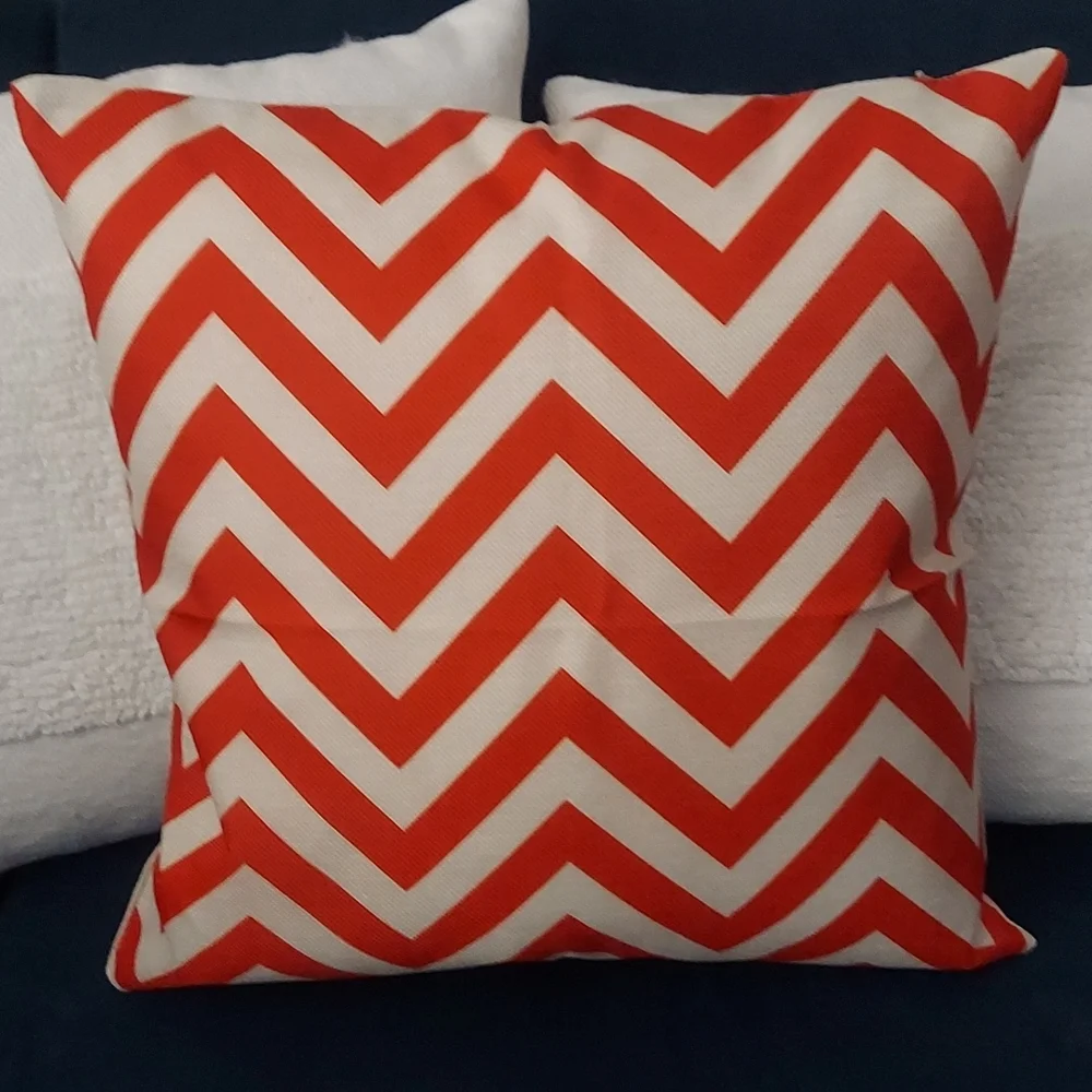 Set (2) Decorative Pillow Covers 18 x 18